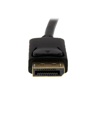 Cable 3m de Vídeo Adaptador Conversor DisplayPort DP a VGA - Convertidor Activo - 1080p - Negro