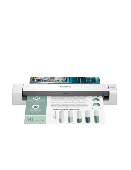 DS-740D escaner Escáner alimentado con hojas 600 x 600 DPI A4 Negro, Blanco