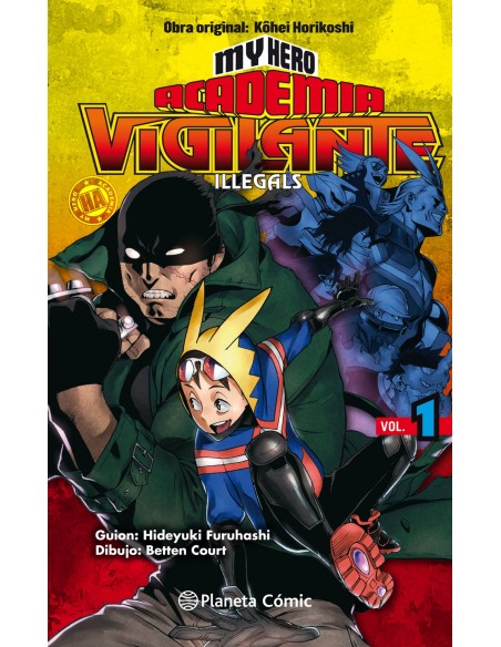 MY HERO ACADEMIA VIGILANTE ILLEGALS 1