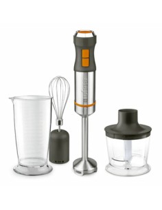 Vario 1100W Batidora de inmersión Negro, Naranja