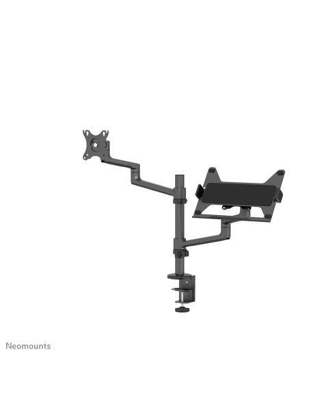 soporte de escritorio para monitor y portátil