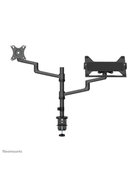 soporte de escritorio para monitor y portátil