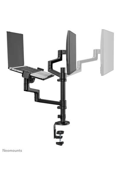 soporte de escritorio para monitor y portátil