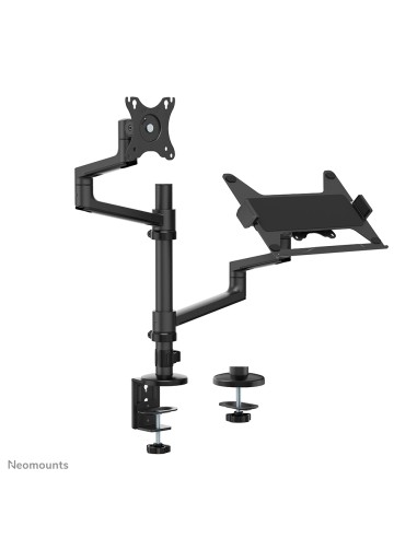 soporte de escritorio para monitor y portátil