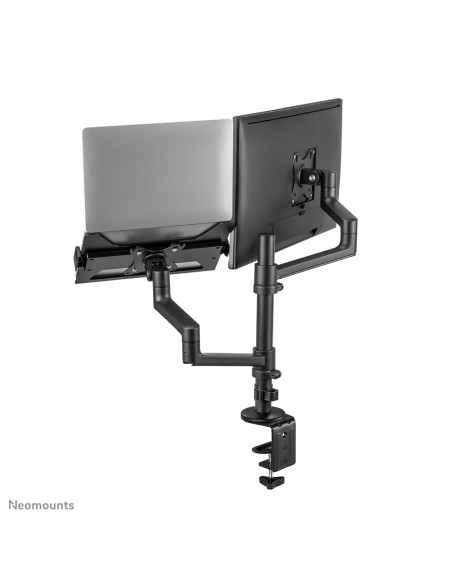 soporte de escritorio para monitor y portátil
