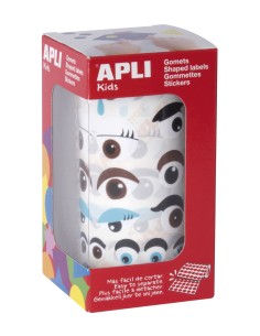 17613 etiqueta autoadhesiva Permanente Negro, Azul, Marrón