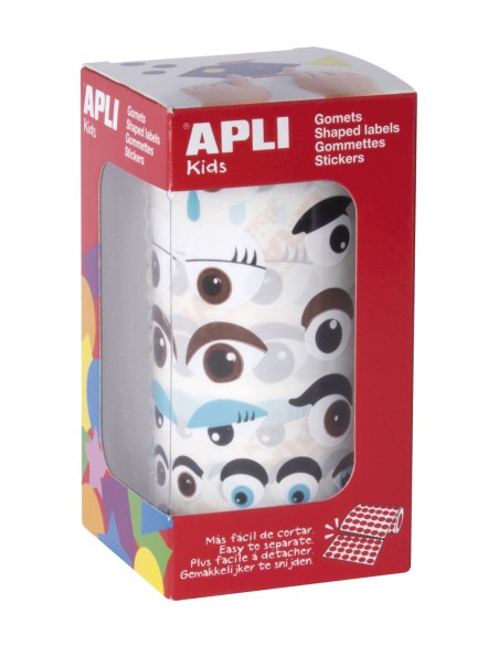 17613 etiqueta autoadhesiva Permanente Negro, Azul, Marrón