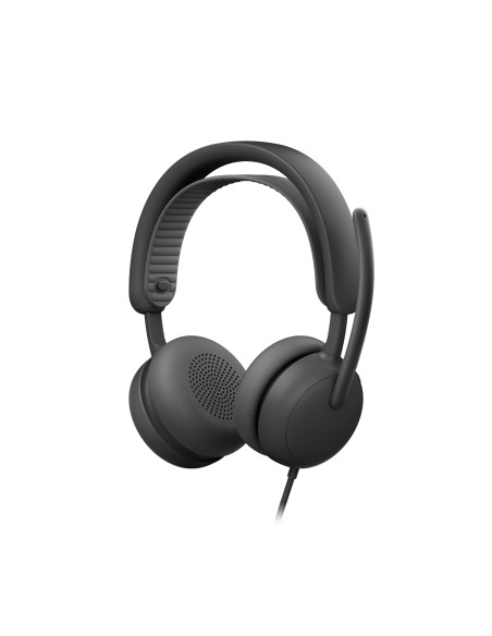 981-001615 auricular y casco Auriculares Alámbrico Diadema Llamadas/Música USB Type-C / USB Type-A Grafito