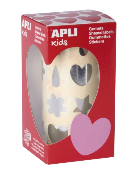 17615 etiqueta autoadhesiva Permanente Plata