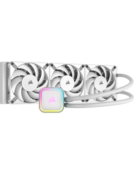 H150I ELITE Procesador Sistema de refrigeración líquida todo en uno 12 cm Blanco 1 pieza(s)