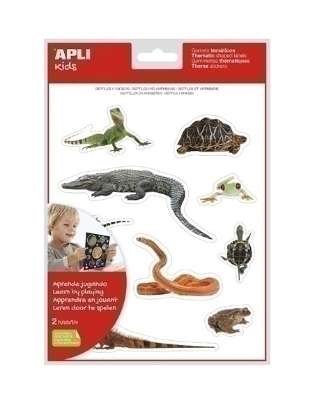 BL. 2H GOMETS APLI TEMATICOS FOTOS REPTILES