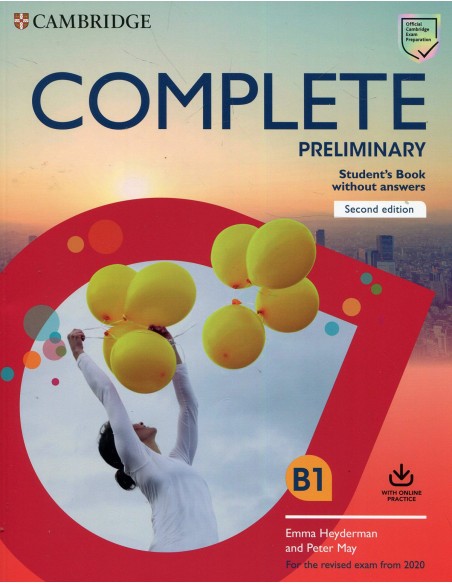 COMPLETE PRELIMINARY B1STUDENTS BOOK WITHOUT ANSWERS