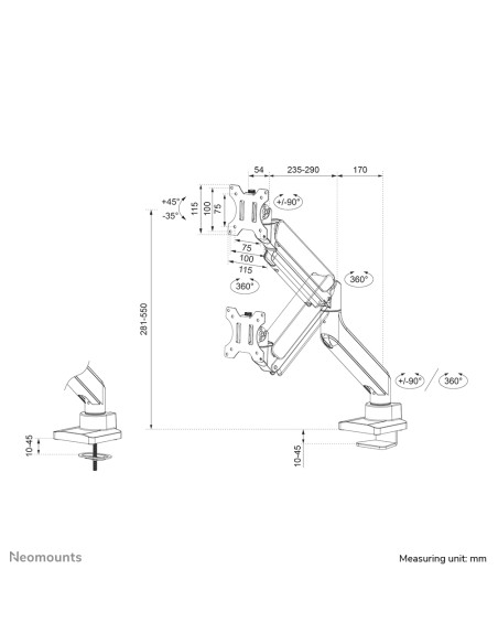 soporte de escritorio