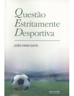 QUESTAO ESTRITAMENTE DESPORTIVA