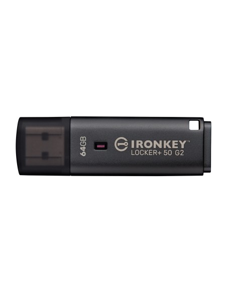 IronKey 64GB Locker Plus 50 G2, FIPS 197, AES-256