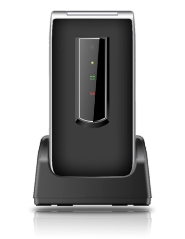 SL495 LTE 6,1 cm (2.4") 86 g Negro, Plata Teléfono básico