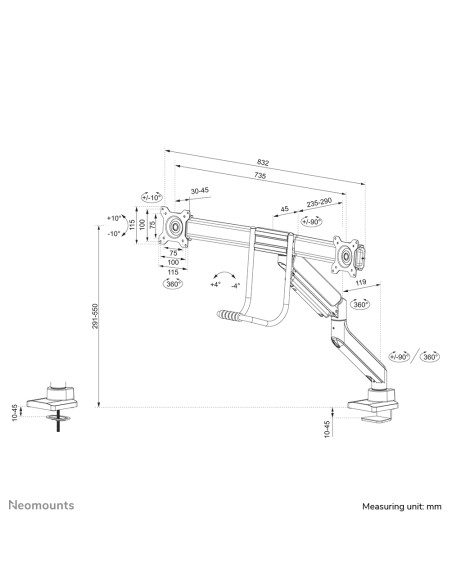 soporte de escritorio