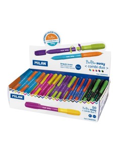 50 Sway Combi Duo Negro, Azul, Verde, Azul claro, Verde claro, Lila, Naranja, Rosa, Rojo, Amarillo Bolígrafo 50 pieza(s)