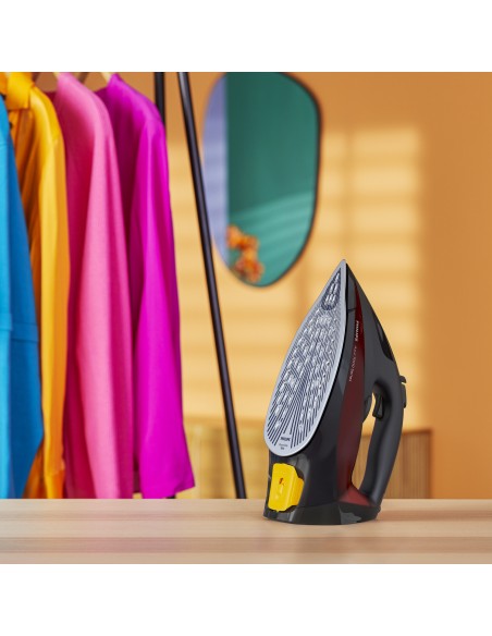 7000 series DST7022/40 Plancha de vapor HV en negro/rojo