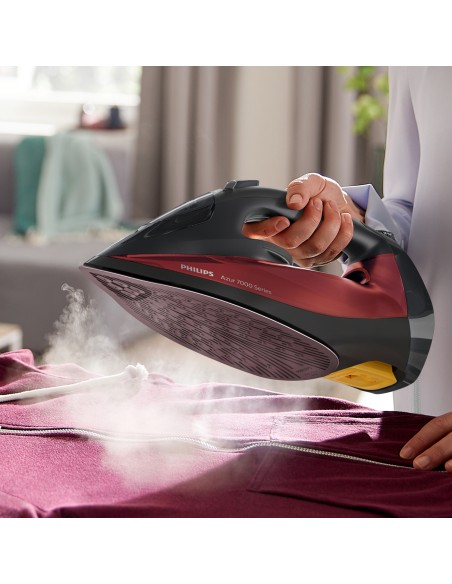 7000 series DST7022/40 Plancha de vapor HV en negro/rojo