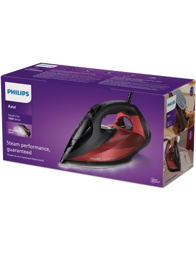 7000 series DST7022/40 Plancha de vapor HV en negro/rojo