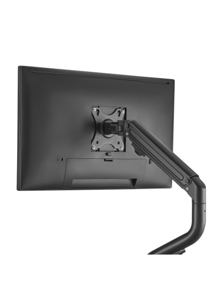 Soporte de Mesa ECO Contrapeso Giratorio e Inclinable para Monitor/TV 8Kg (3 Pivotes, 1 Brazo) de 17-32, Negro