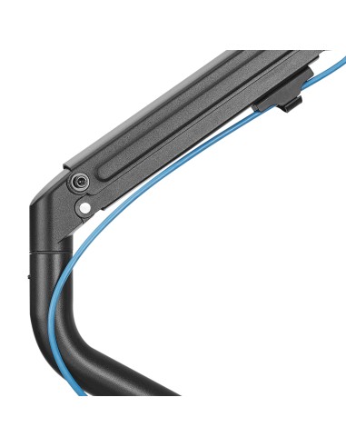 Soporte de Mesa ECO Contrapeso Giratorio e Inclinable para Monitor/TV 8Kg (3 Pivotes, 1 Brazo) de 17-32, Negro