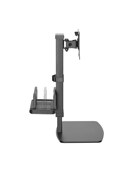 Soporte de Mesa ECO Giratorio e Inclinable para Monitor/TV y Mini PC 8Kg de 17-32, Negro