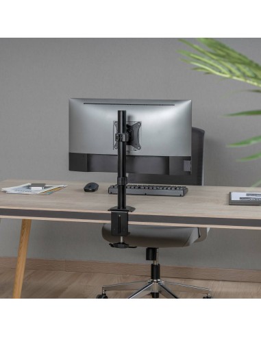 Soporte de mesa eco giratorio e inclinable para Monitor/tv 9kg de 17-32, Negro