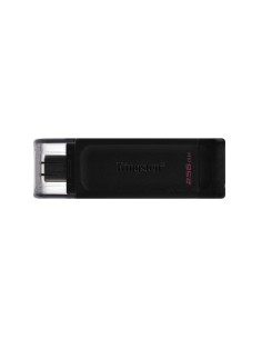 DataTraveler 70 unidad flash USB 256 GB USB Tipo C 3.2 Gen 1 (3.1 Gen 1) Negro