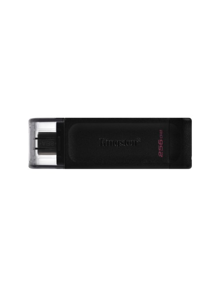 DataTraveler 70 unidad flash USB 256 GB USB Tipo C 3.2 Gen 1 (3.1 Gen 1) Negro