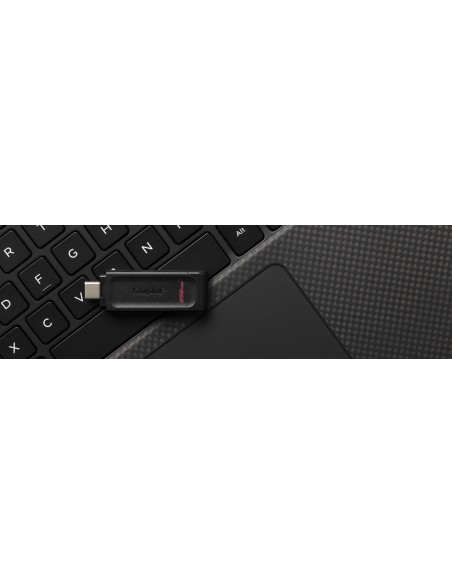 DataTraveler 70 unidad flash USB 256 GB USB Tipo C 3.2 Gen 1 (3.1 Gen 1) Negro