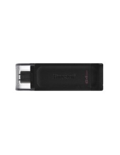 DataTraveler 70 unidad flash USB 64 GB USB Tipo C 3.2 Gen 1 (3.1 Gen 1) Negro