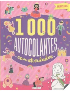 PRINCESAS 1000 AUTOCOLANTES COM ACTIVIDADES