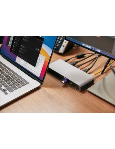 DataTraveler microDuo 3C unidad flash USB 128 GB USB Type-A / USB Type-C 3.2 Gen 1 (3.1 Gen 1) Acero inoxidable, Púrpura