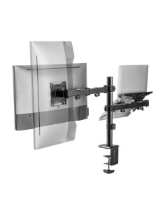 Soporte de Mesa Giratorio e Inclinable para Portatil y Monitor/TV 9Kg de 17-32, Negro 2