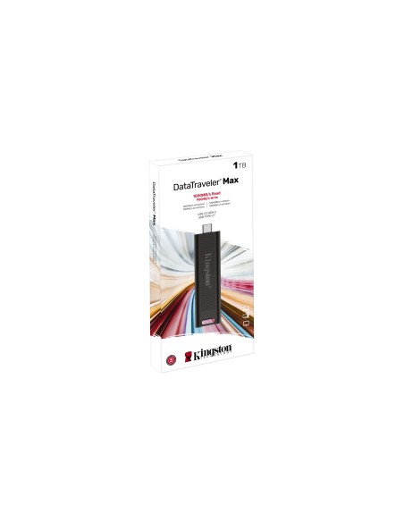 DataTraveler Max unidad flash USB 1 TB USB Tipo C 3.2 Gen 2 (3.1 Gen 2) Negro