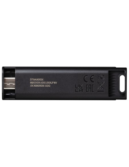 DataTraveler Max unidad flash USB 256 GB USB Tipo C 3.2 Gen 2 (3.1 Gen 2) Negro
