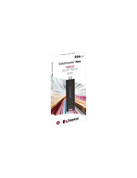 DataTraveler Max unidad flash USB 256 GB USB Tipo C 3.2 Gen 2 (3.1 Gen 2) Negro