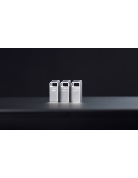DataTraveler Micro unidad flash USB 256 GB USB tipo A 3.2 Gen 1 (3.1 Gen 1) Plata