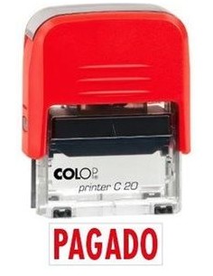 SELLO PRINTER 20 TEXTO PAGADO