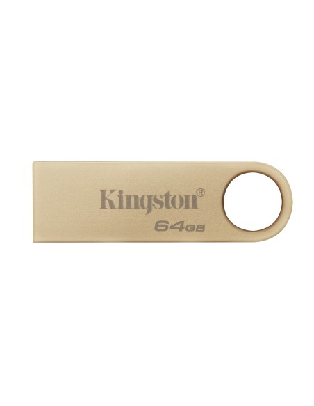 DataTraveler SE9 G3 unidad flash USB 64 GB USB tipo A 3.2 Gen 1 (3.1 Gen 1) Oro