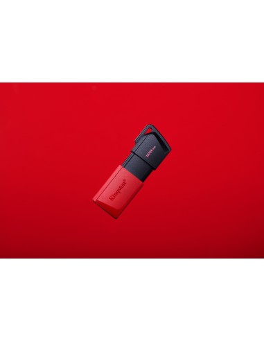 DataTraveler Exodia M unidad flash USB 128 GB USB tipo A 3.2 Gen 1 (3.1 Gen 1) Negro, Rojo