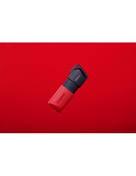 DataTraveler Exodia M unidad flash USB 128 GB USB tipo A 3.2 Gen 1 (3.1 Gen 1) Negro, Rojo