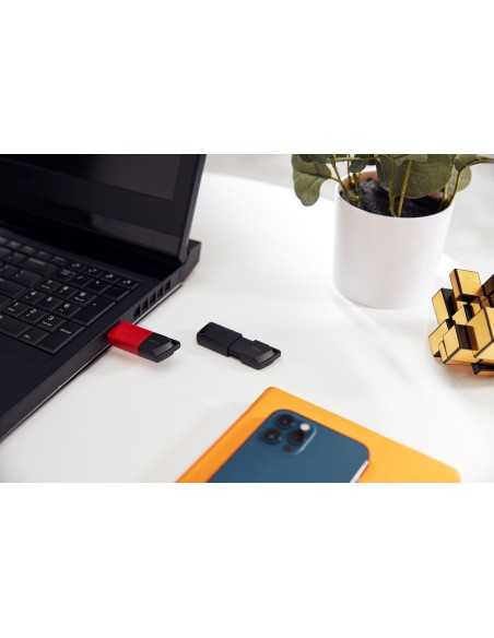 DataTraveler Exodia M unidad flash USB 128 GB USB tipo A 3.2 Gen 1 (3.1 Gen 1) Negro, Rojo