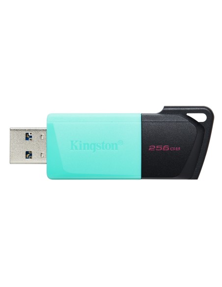 DataTraveler Exodia M unidad flash USB 256 GB USB tipo A 3.2 Gen 1 (3.1 Gen 1) Negro, Turquesa