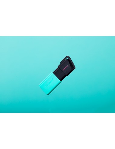 DataTraveler Exodia M unidad flash USB 256 GB USB tipo A 3.2 Gen 1 (3.1 Gen 1) Negro, Turquesa