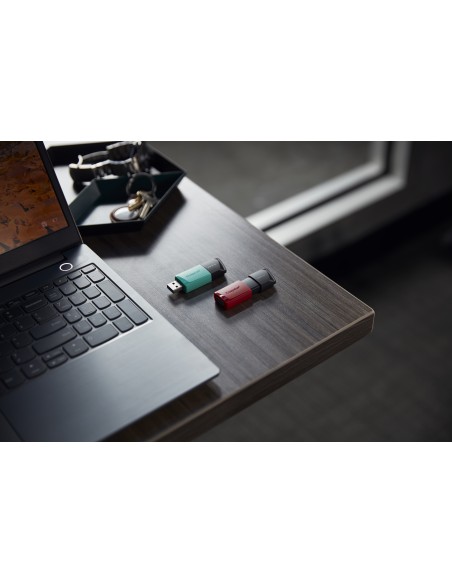 DataTraveler Exodia M unidad flash USB 256 GB USB tipo A 3.2 Gen 1 (3.1 Gen 1) Negro, Turquesa