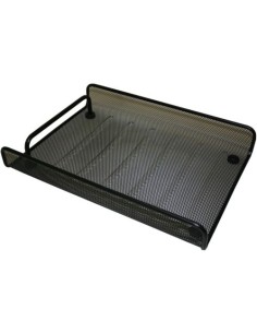 BANDEJA METALICA REJILLA 245X4X35 CM NEGRO