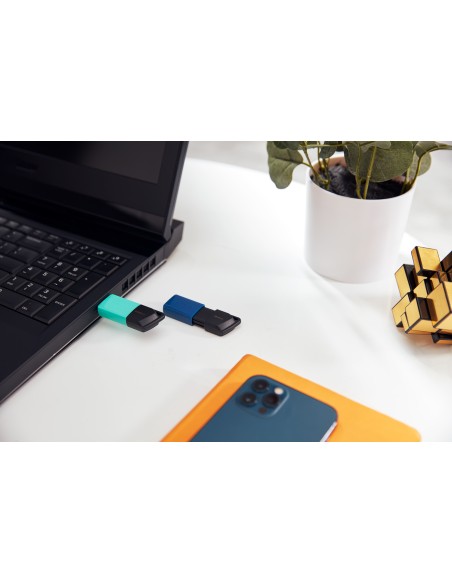 DataTraveler Exodia M unidad flash USB 256 GB USB tipo A 3.2 Gen 1 (3.1 Gen 1) Negro, Turquesa